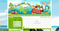 Desktop Screenshot of dulichxanh.com.vn